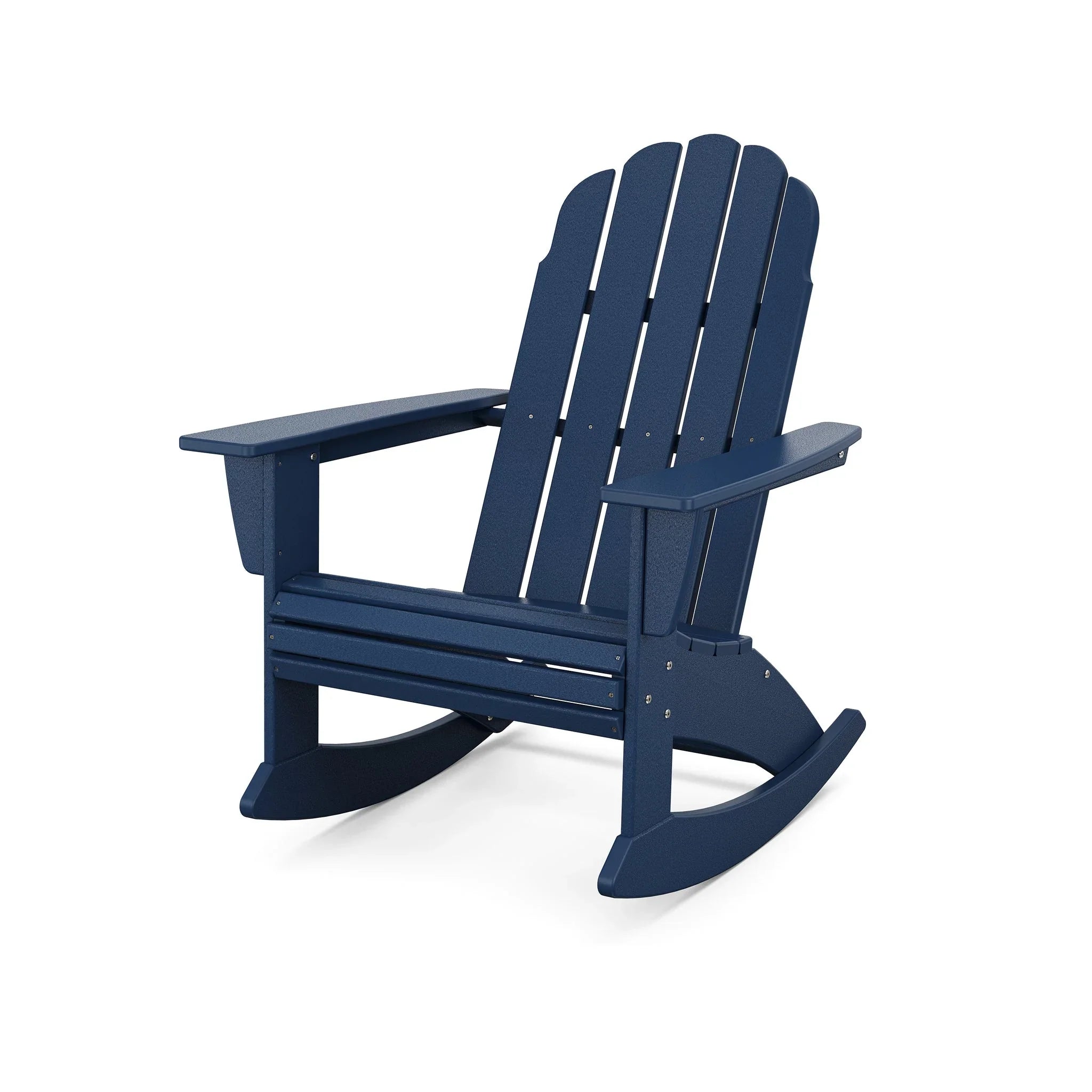 POLYWOOD Vineyard Curveback Adirondack Rocking Chair 11