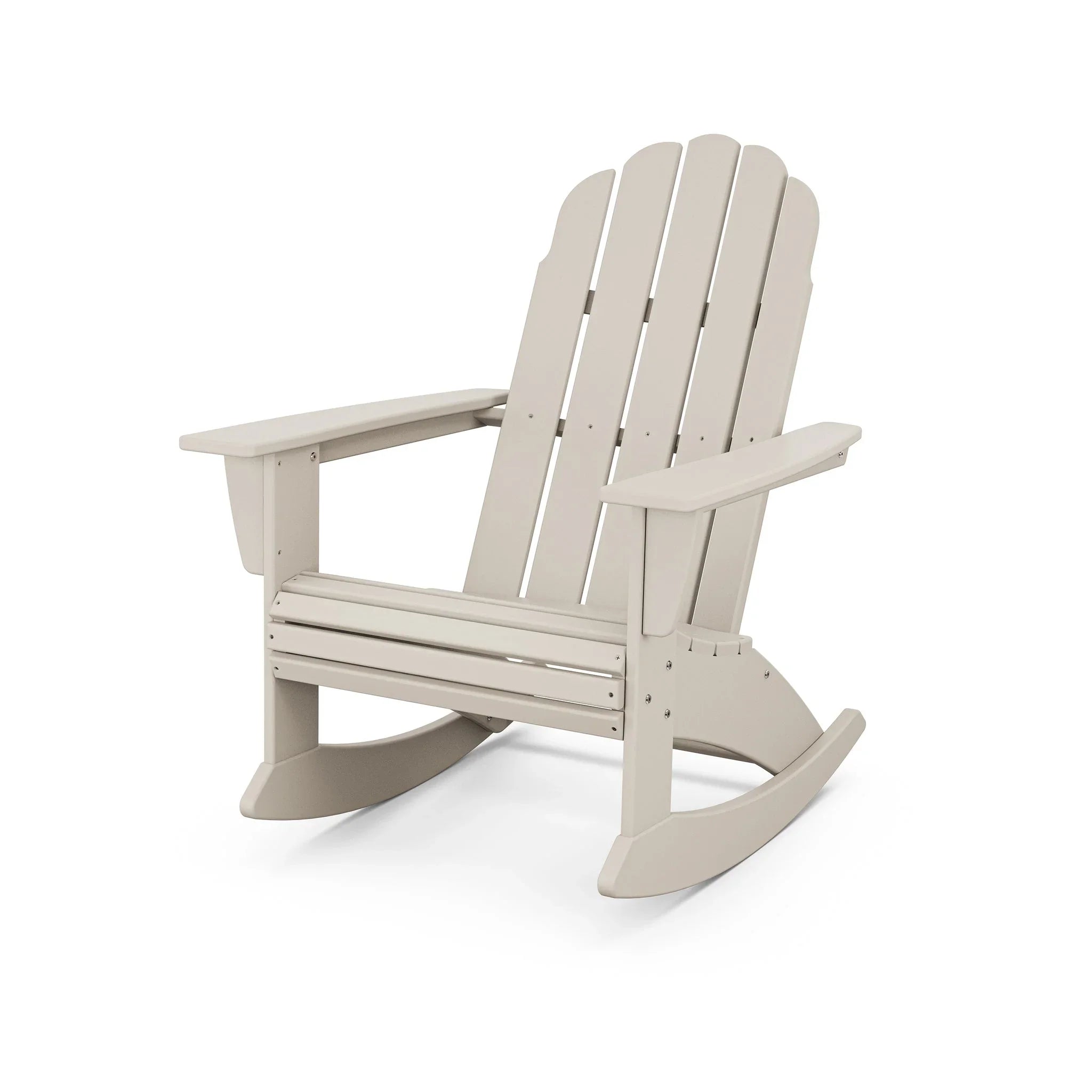 POLYWOOD Vineyard Curveback Adirondack Rocking Chair 7