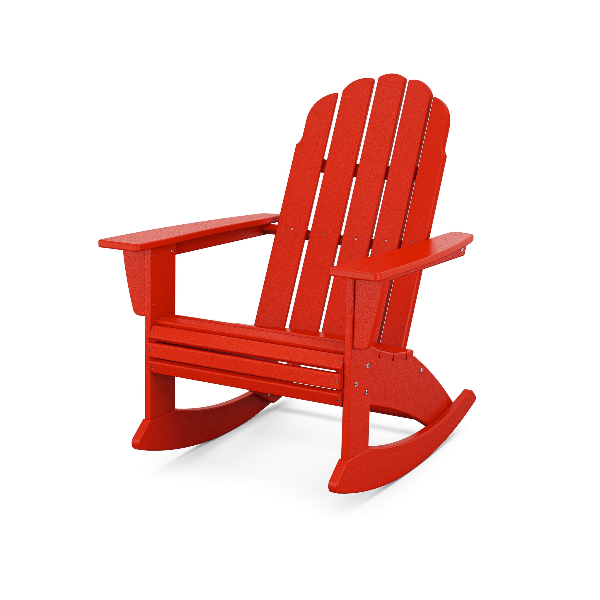 POLYWOOD Vineyard Curveback Adirondack Rocking Chair 13