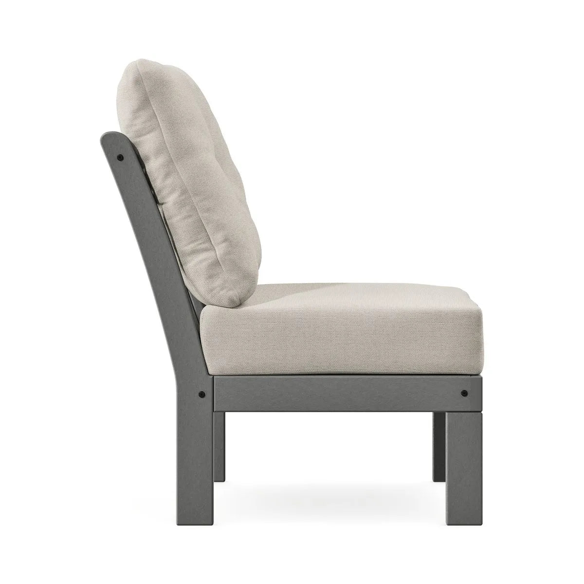 Vineyard Modular Armless Chair with Cushion 23