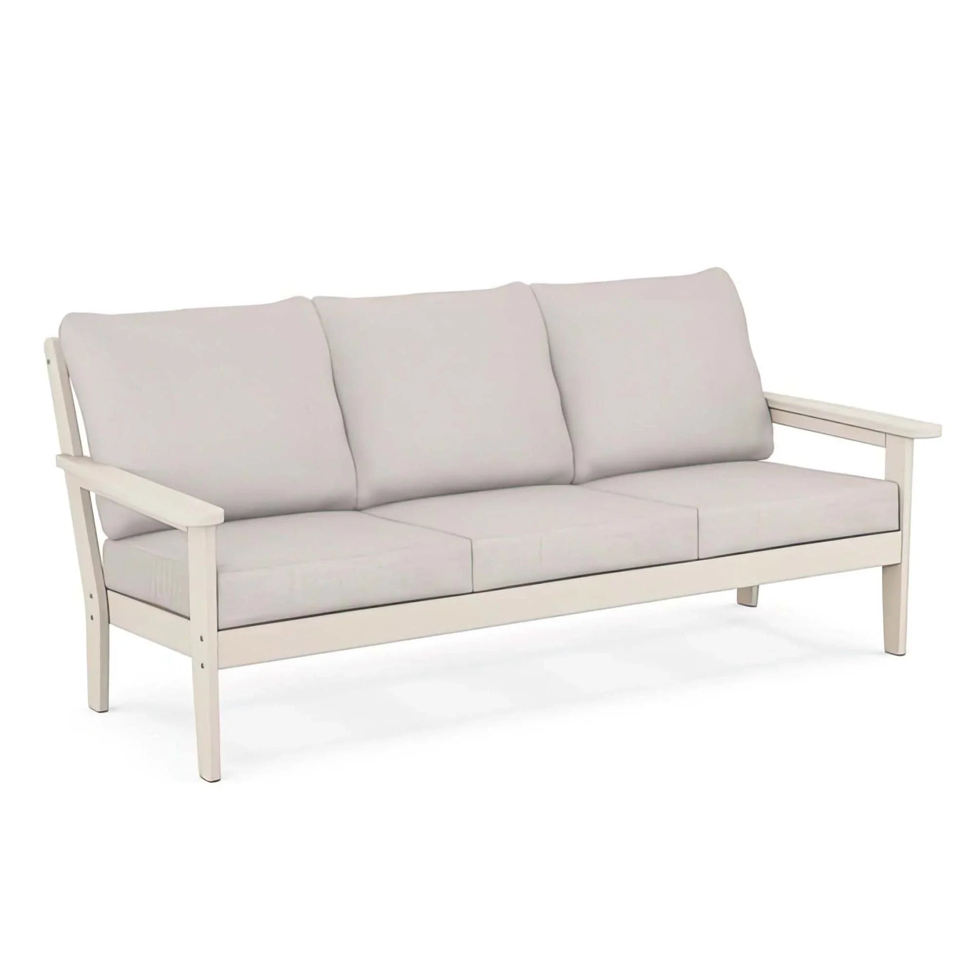 POLYWOOD Country Living Cottage Deep Seating Sofa - Sand