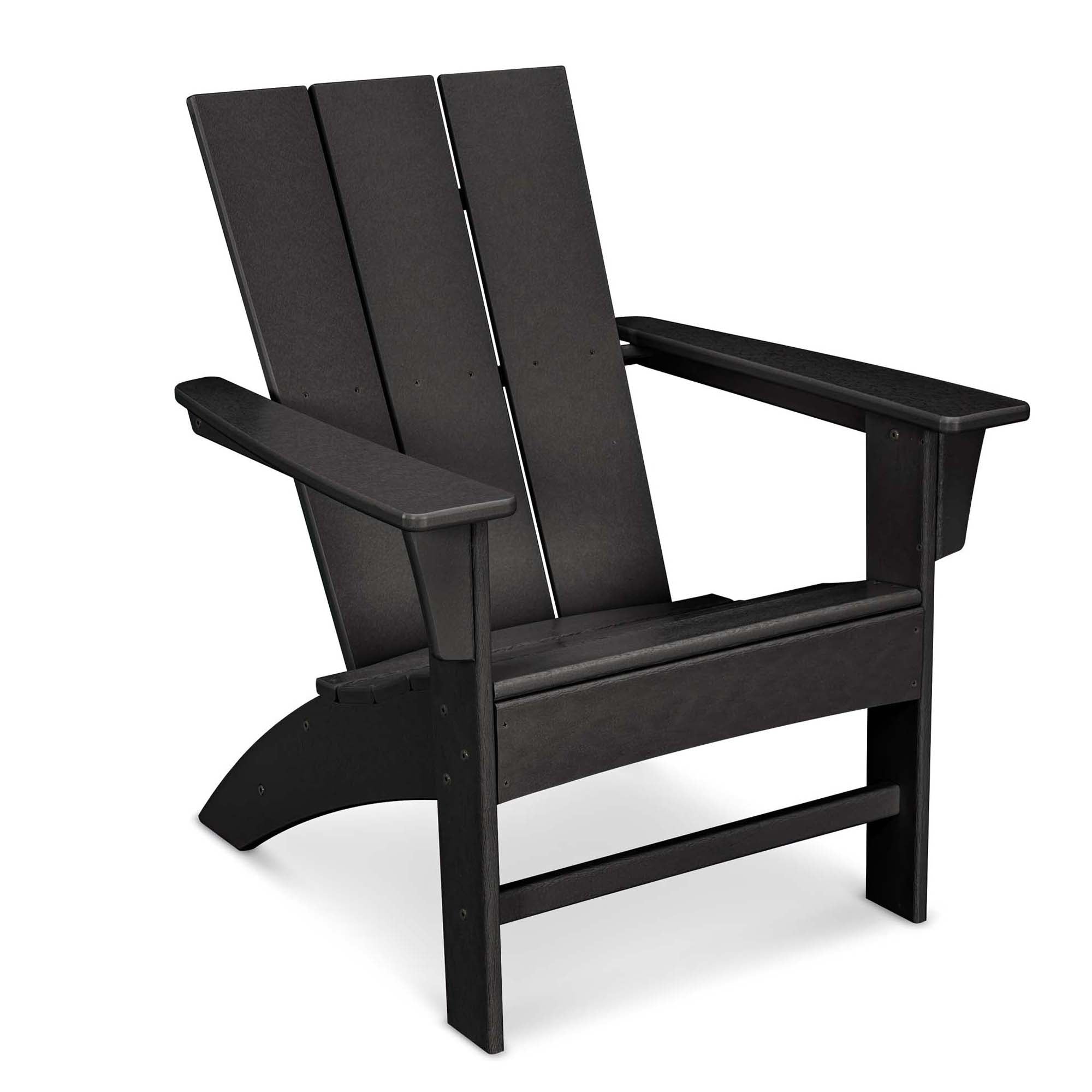 POLYWOOD Westport Adirondack Chair - Black