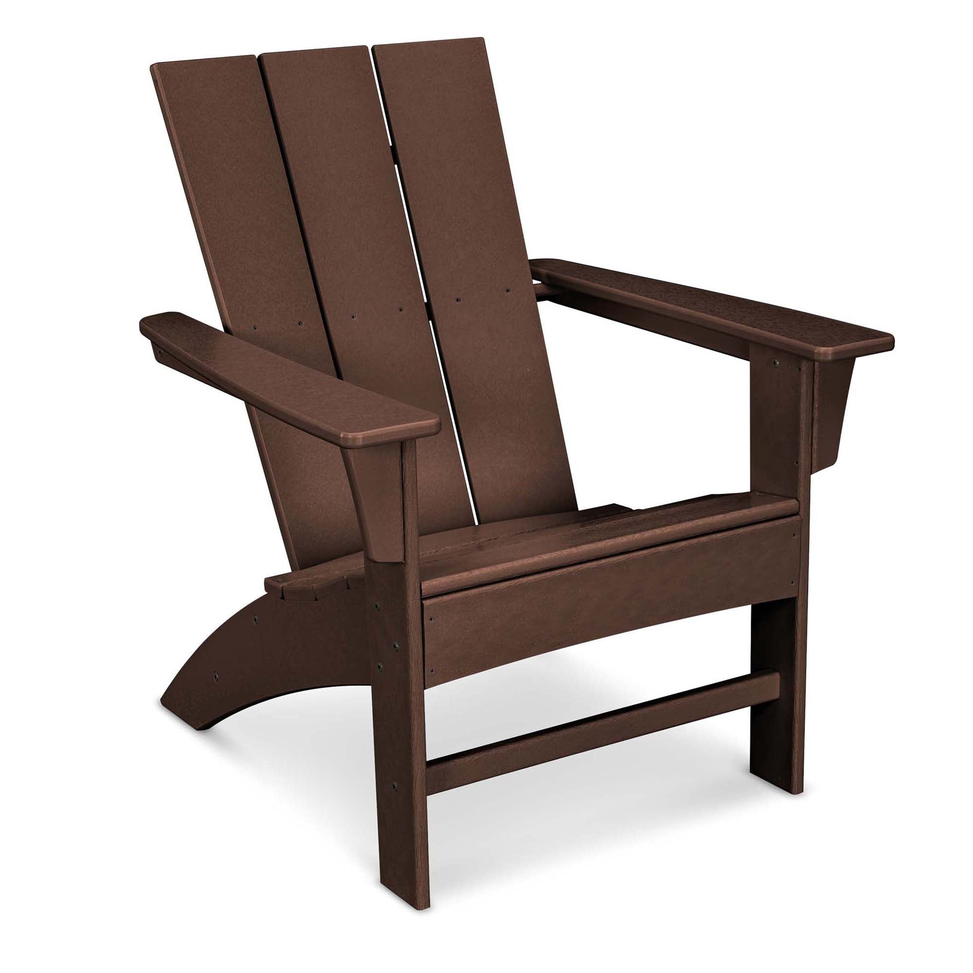 POLYWOOD Westport Adirondack Chair - Mahogany