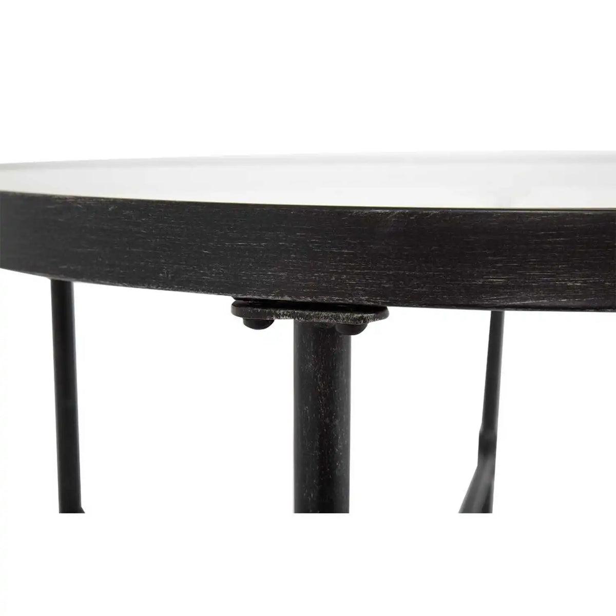 Provence 32" Round Wrought Iron Bistro Table SW3201-BT by Sunset West 4