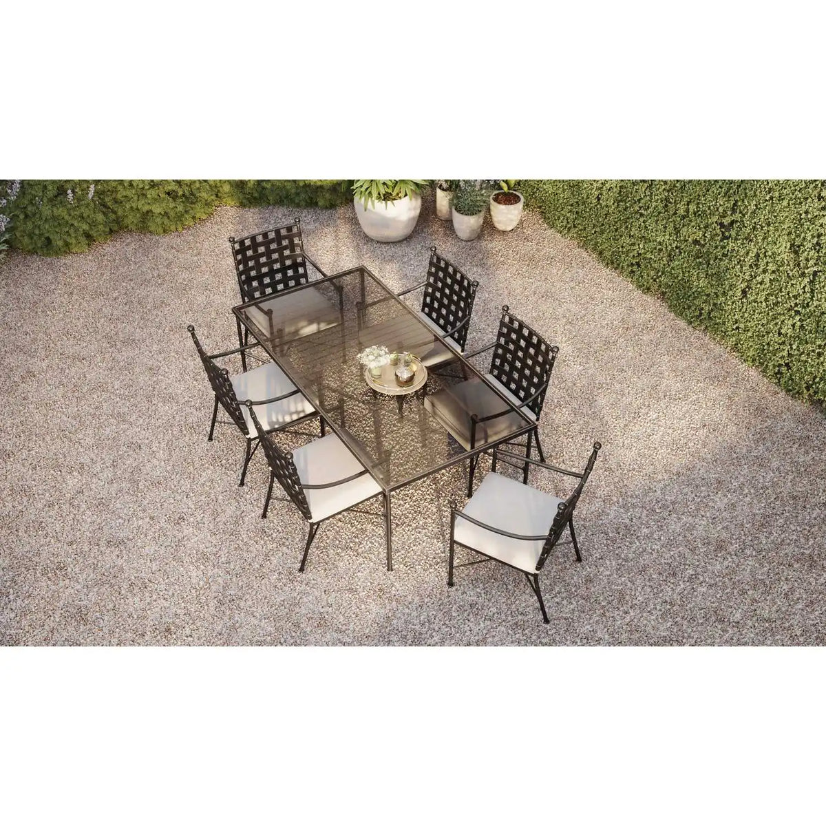 Provence Cushioned Dining Arm Chair SW3201-1 by Sunset West 6