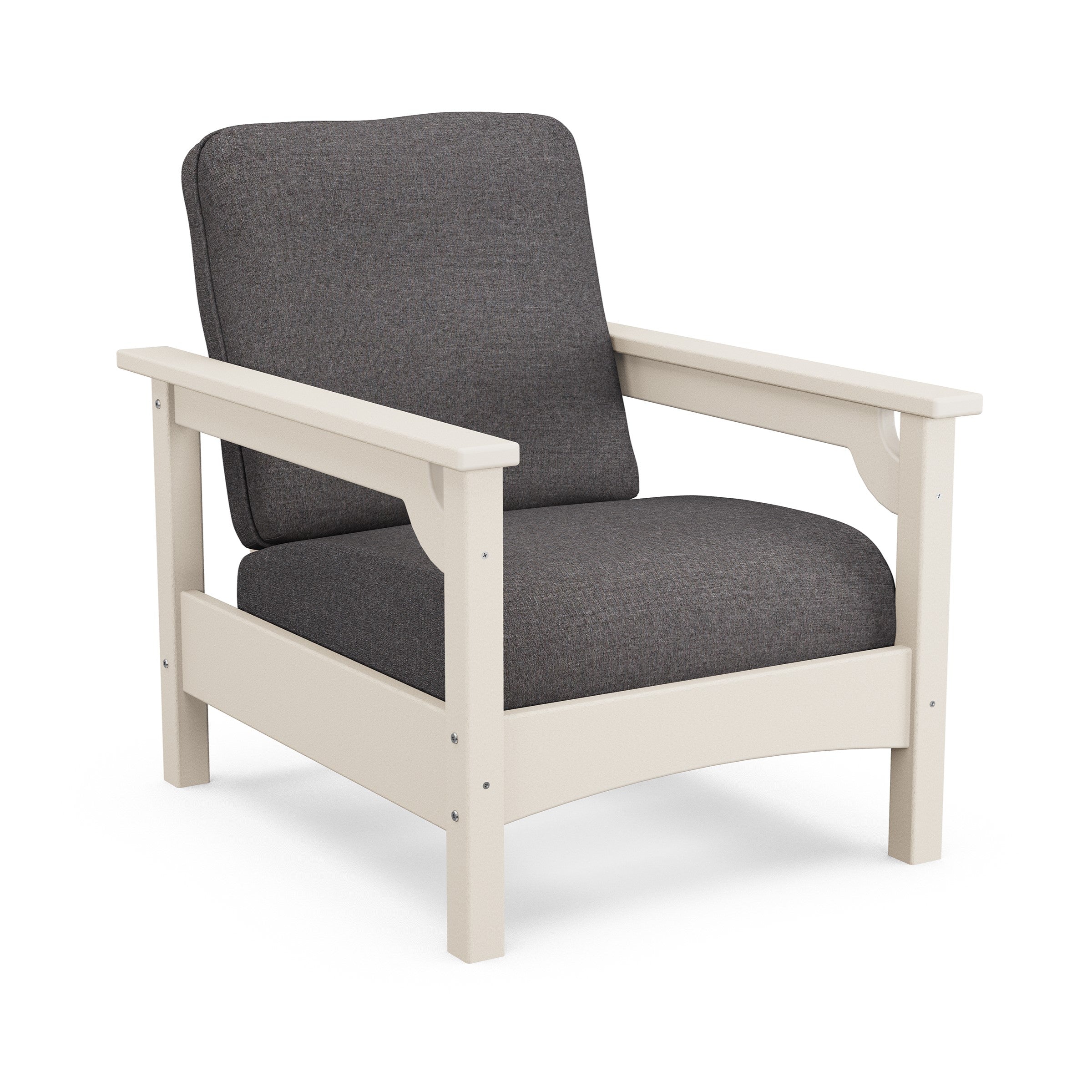 POLYWOOD Club Deep Seating Club Chair - Sand