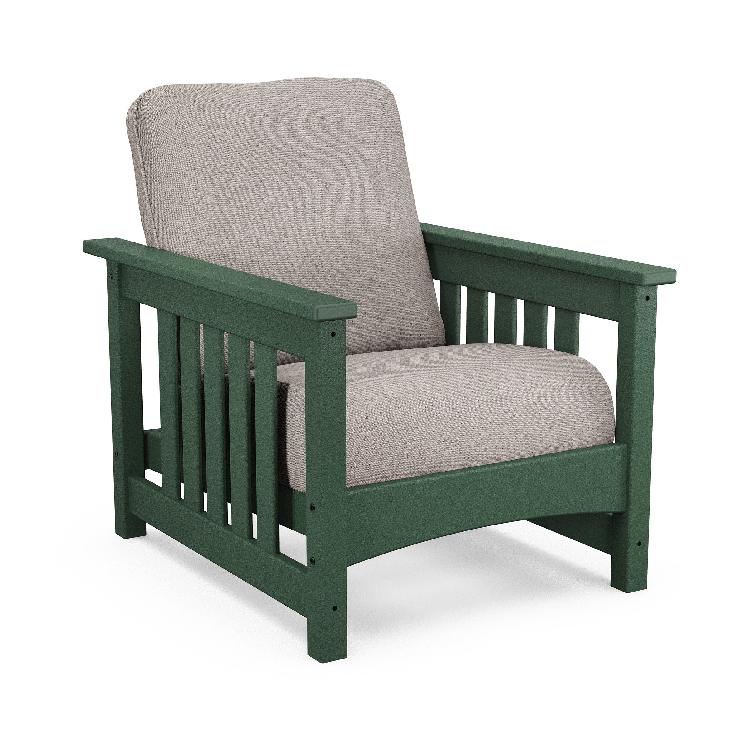POLYWOOD Mission Deep Seating Club Chair - Green