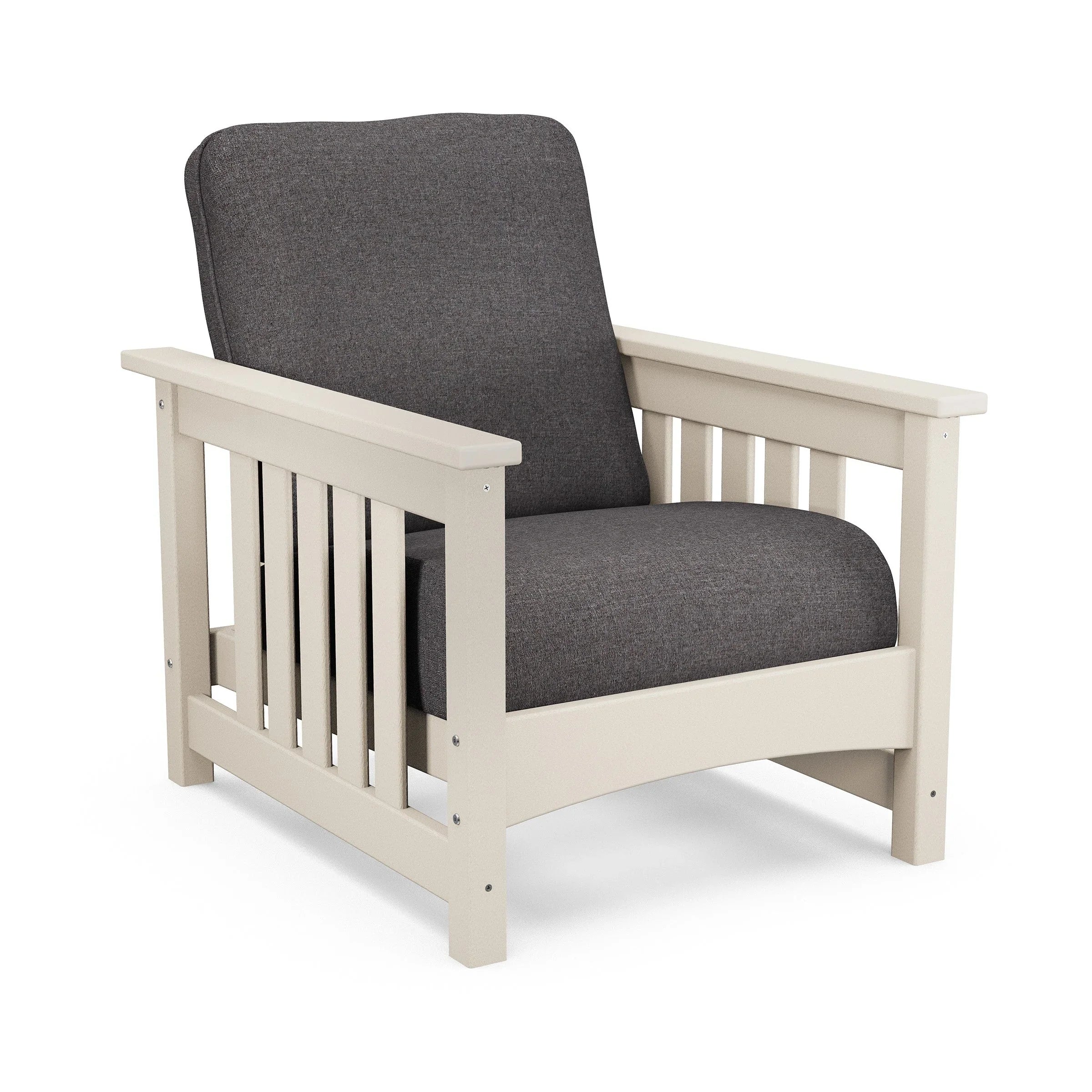 POLYWOOD Mission Deep Seating Club Chair - Sand