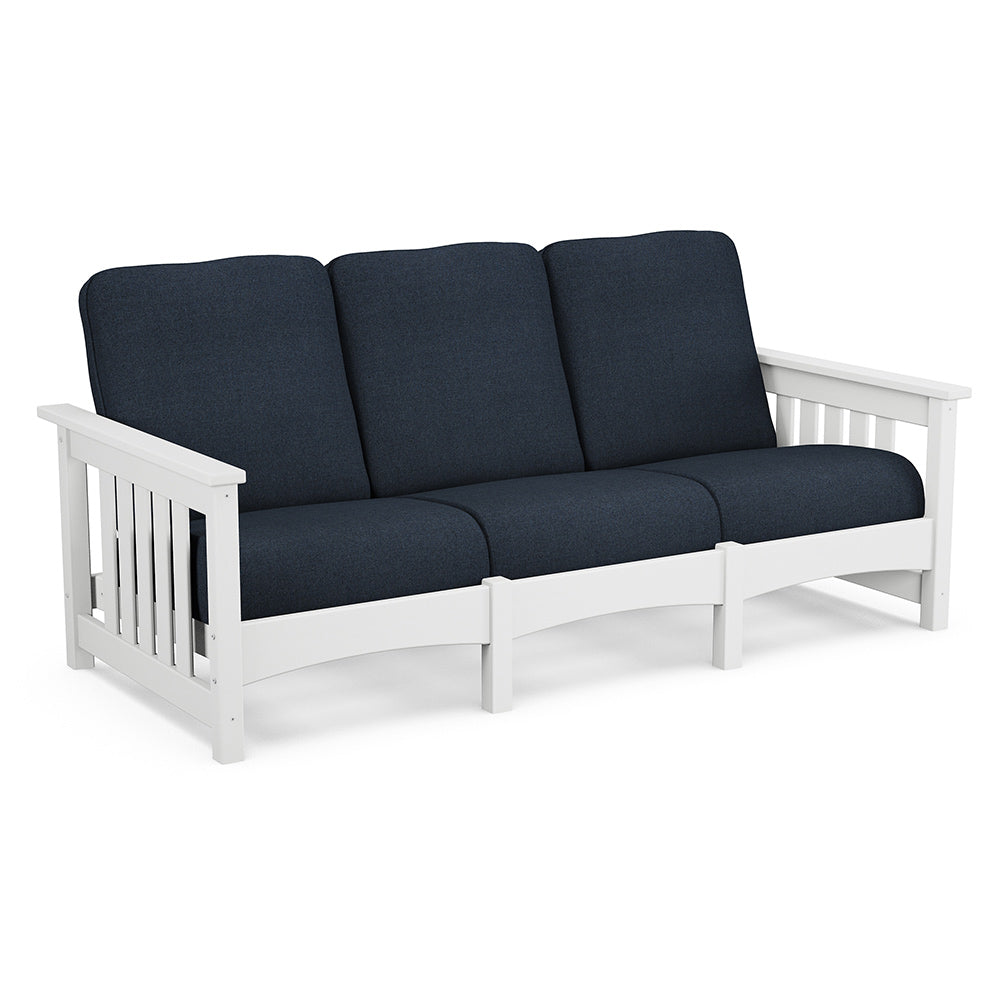 Mission Deep Seating Sofa - White
