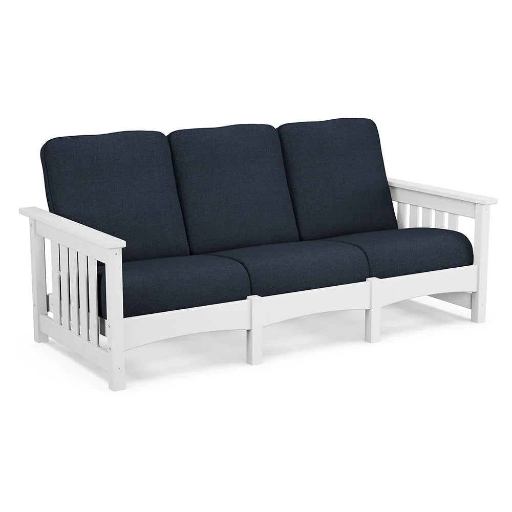 Mission Deep Seating Sofa - White