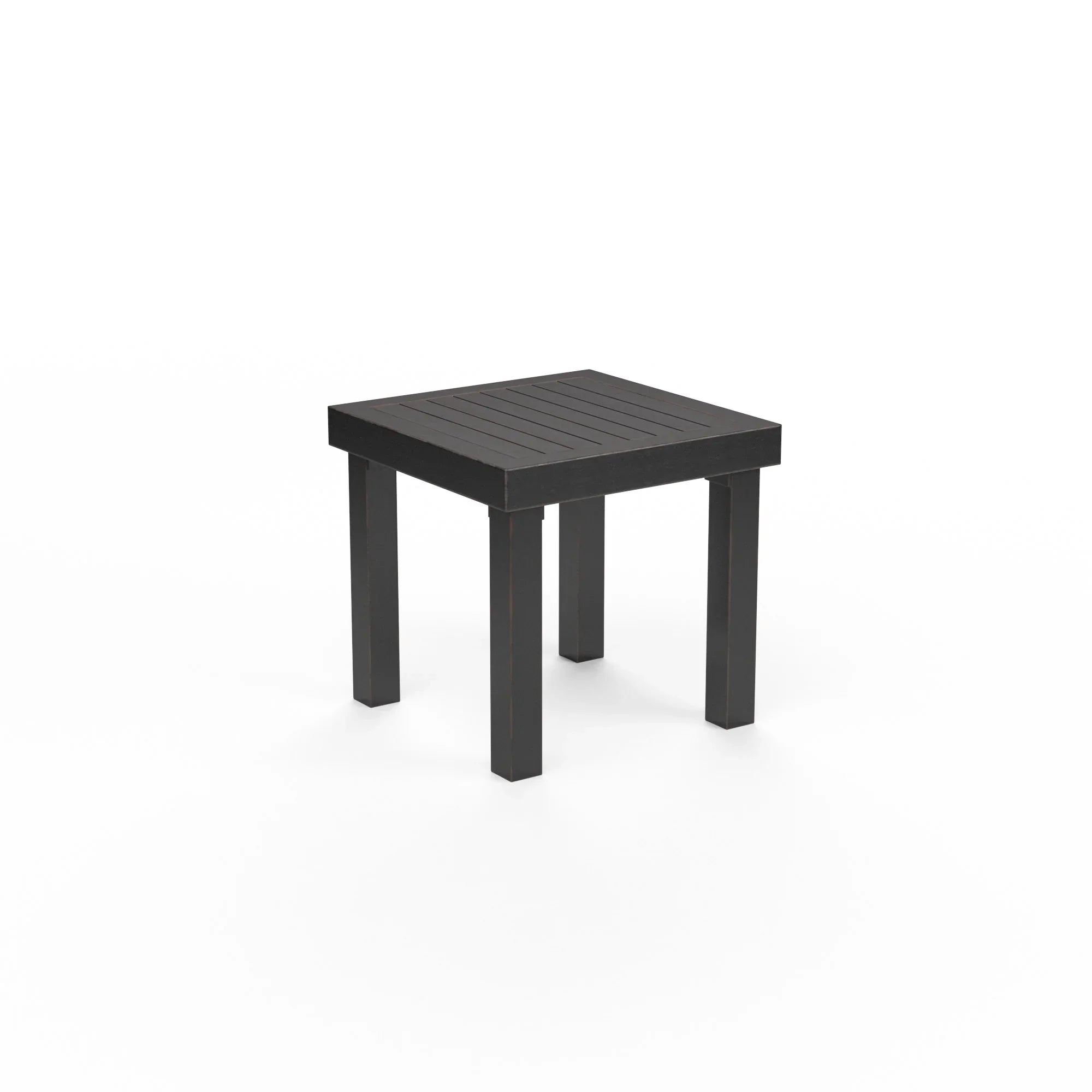 Monterey 23" Square Aluminum End Table