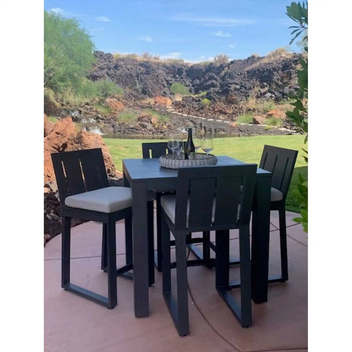 Redondo 40" Square Pub Table SW3801-PT by Sunset West 4