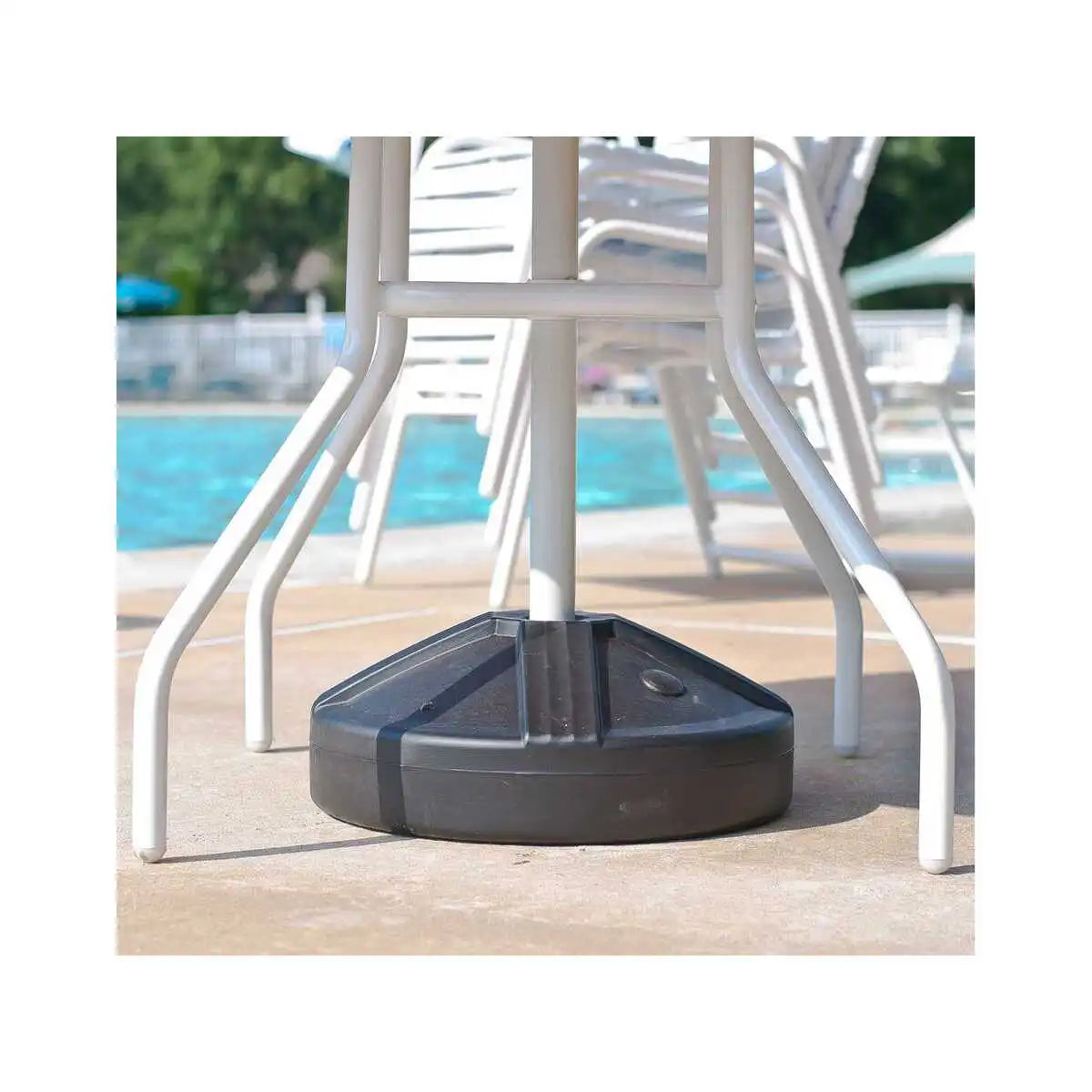 Resin Coated Concrete 50 lb. Table Umbrella Base 5