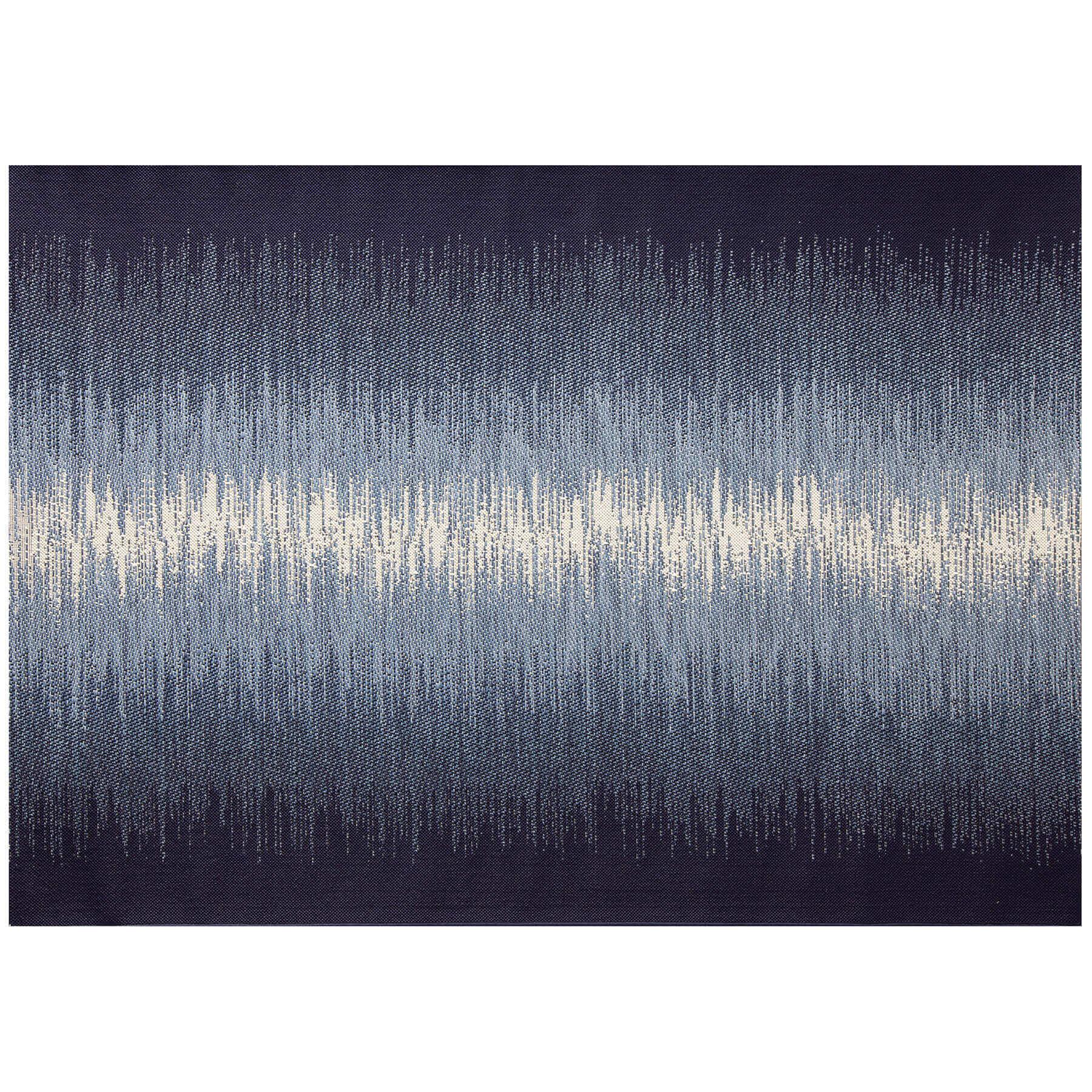 Reflections - Ocean Blue Outdoor Rug RG-334-369 by Treasure Garden