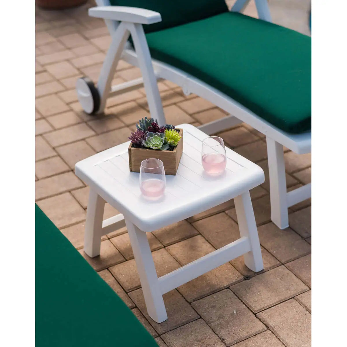 Roma Multi Position Lounger Set With Table & Cushions