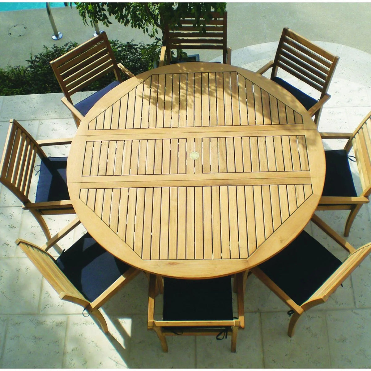 Royal Teak Avant Stackable Dining Arm Chair 3