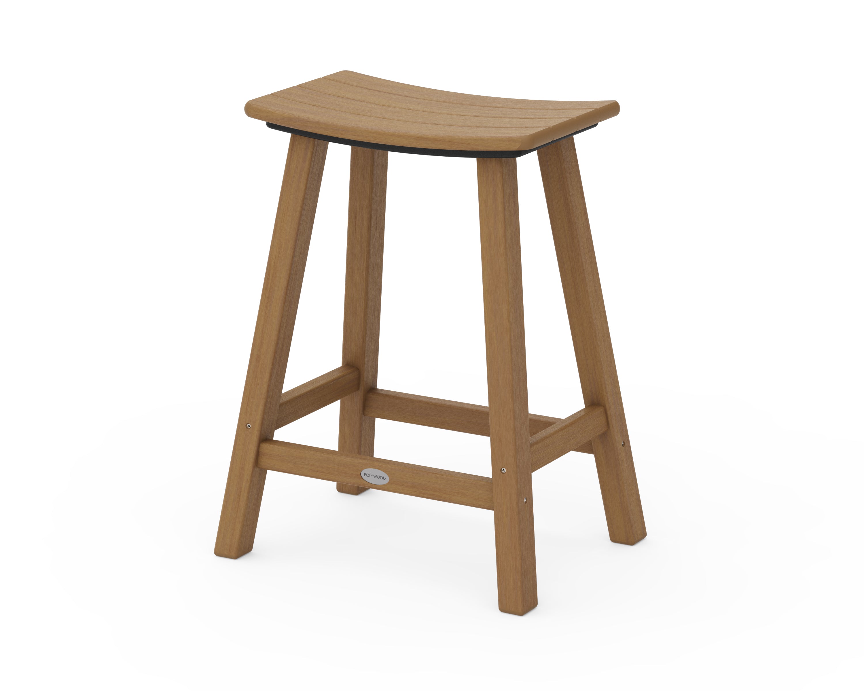 Traditional Saddle Counter Stool