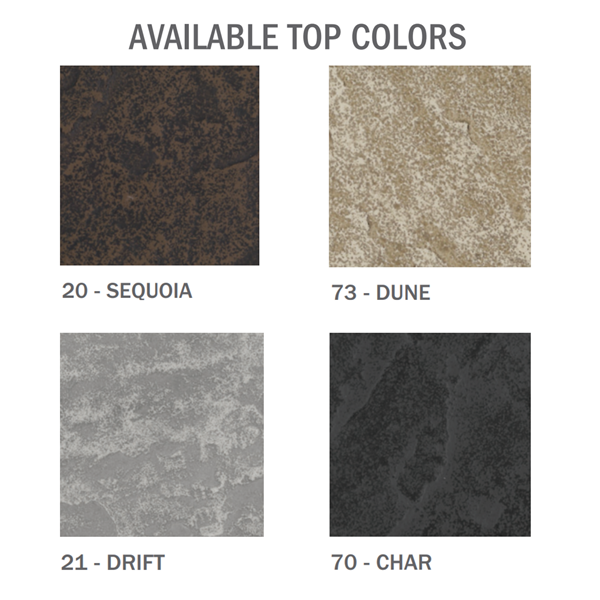 sandstone table top options 1