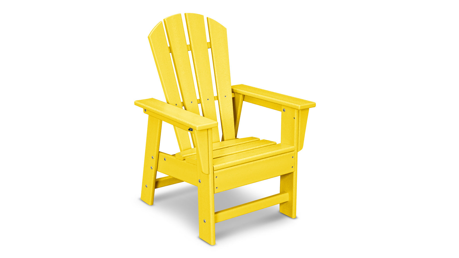 POLYWOOD Kids Adirondack Chair - Lemon
