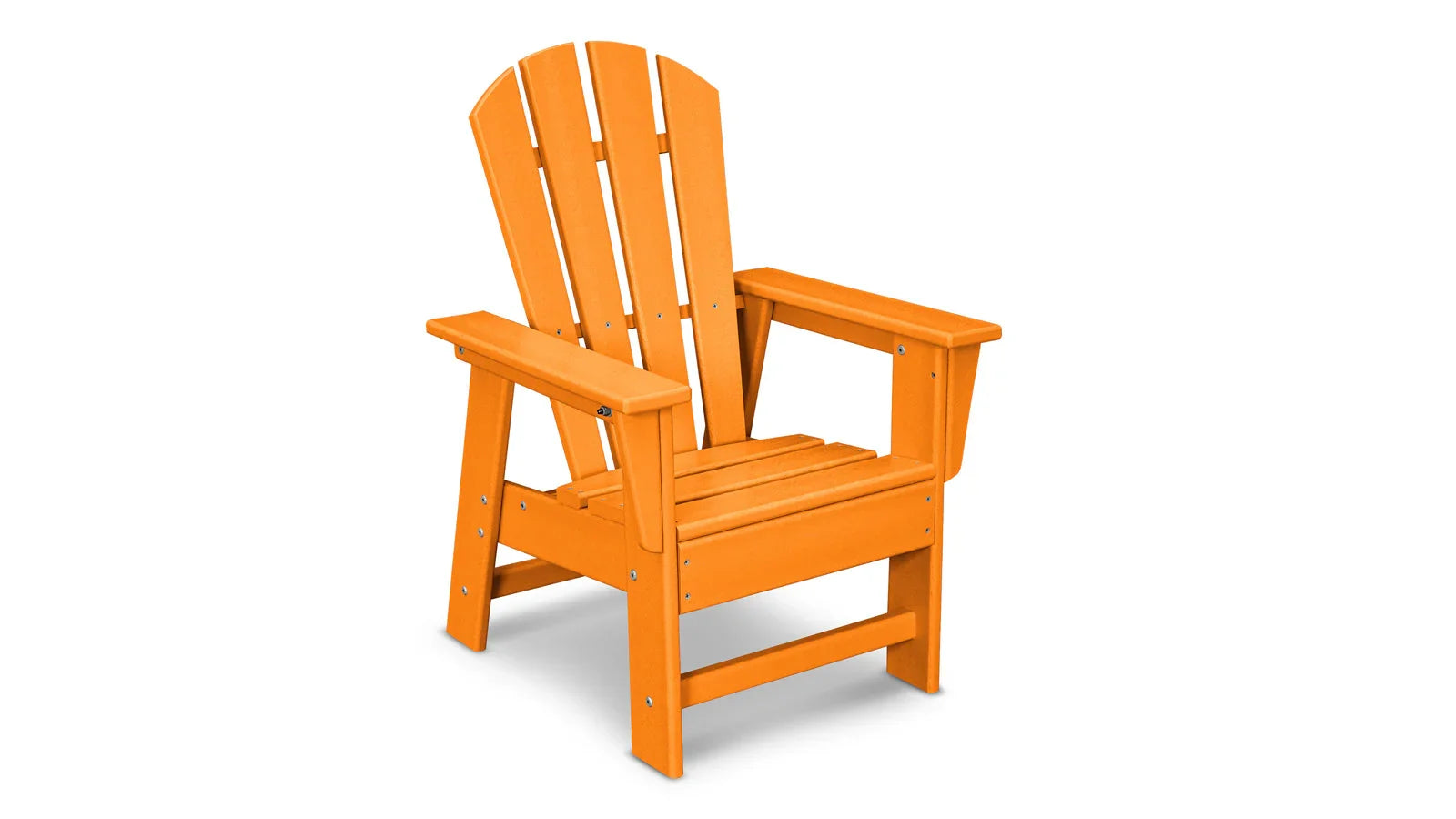 POLYWOOD Kids Adirondack Chair - Tangerine