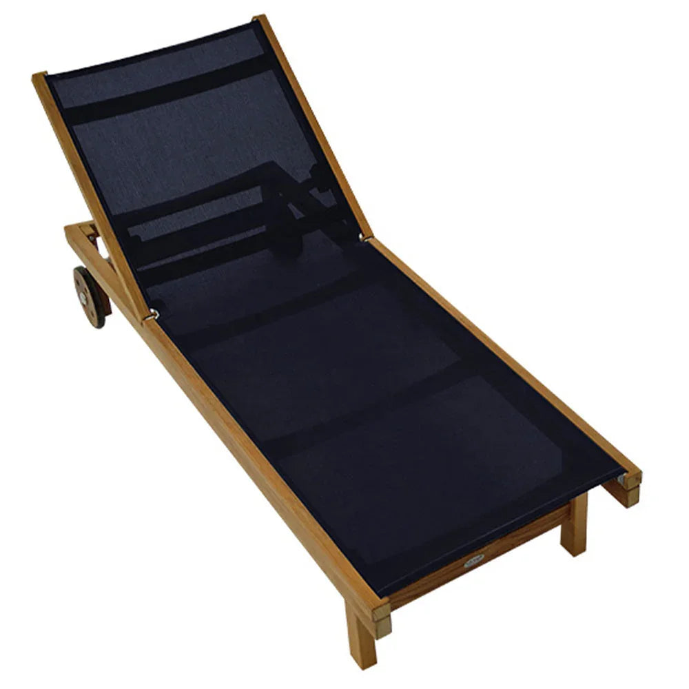 Royal Teak Sundaze Sling Chaise Lounge