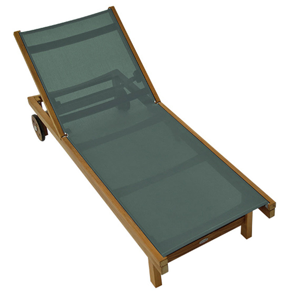 Royal Teak Sundaze Sling Chaise Lounge