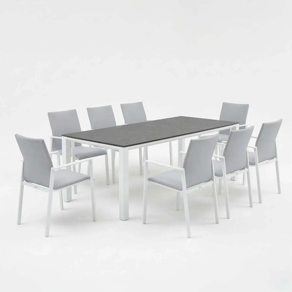 Sense 9-Piece Dining Set, White
