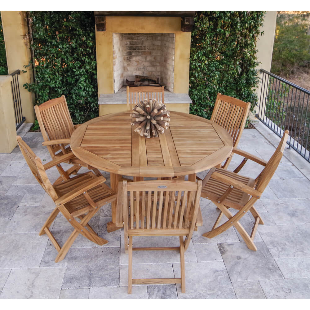 Royal Teak Sailor Folding Dining Arm Chair