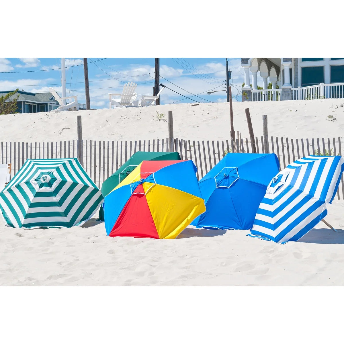 Shade Star Steel 6.5' Beach Umbrella 2