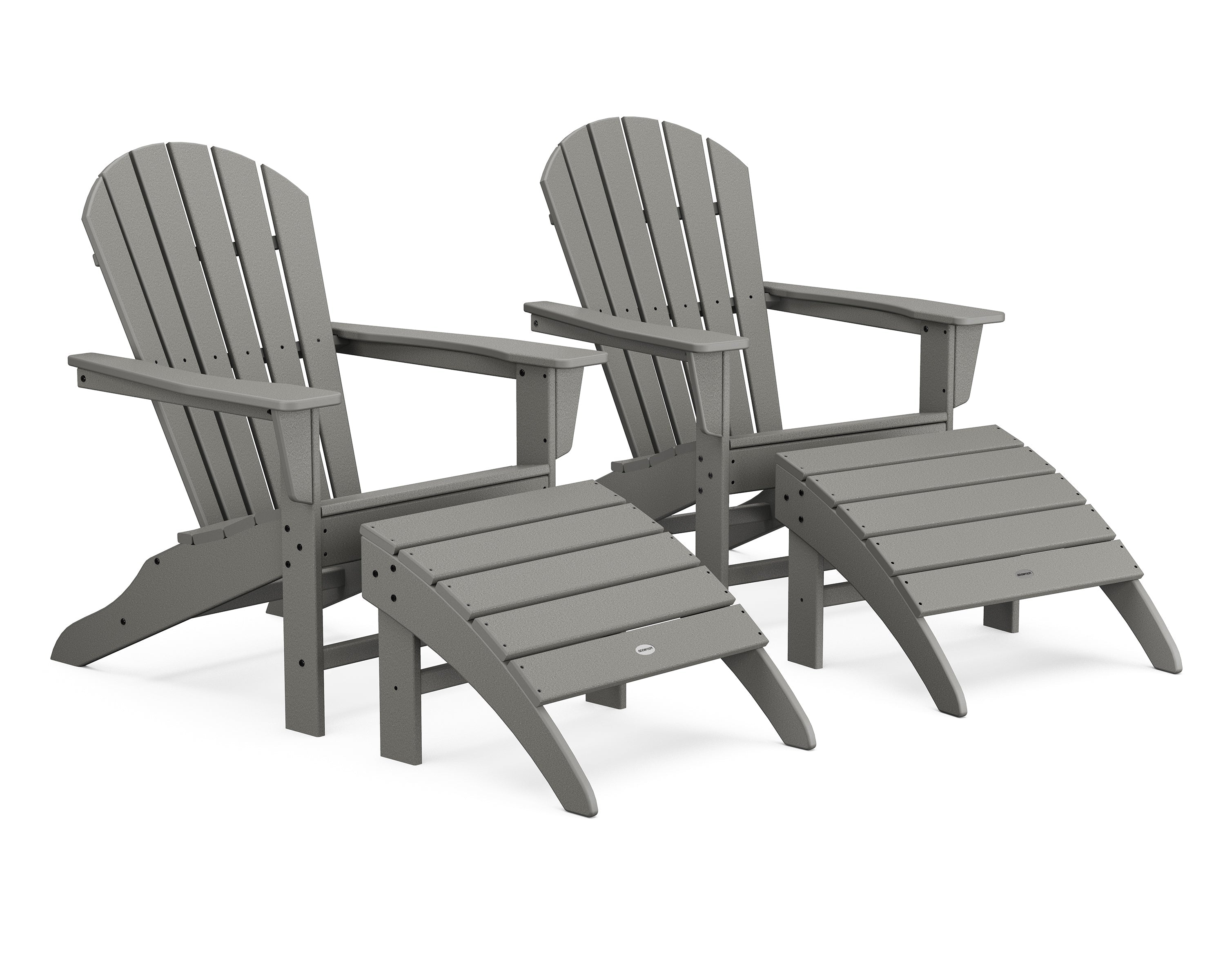 South Beach 4-Piece Adirondack Set 1