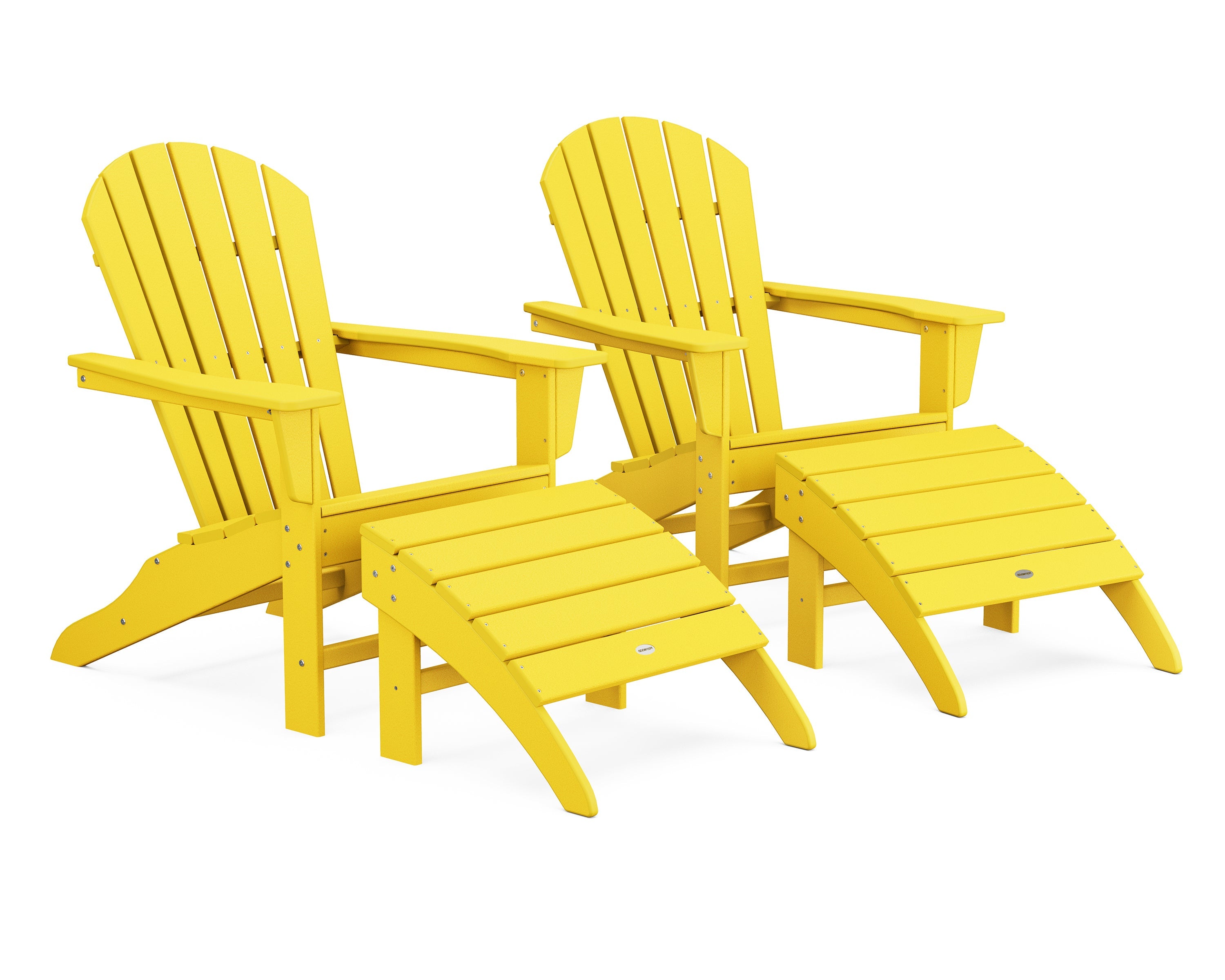 South Beach 4-Piece Adirondack Set 8