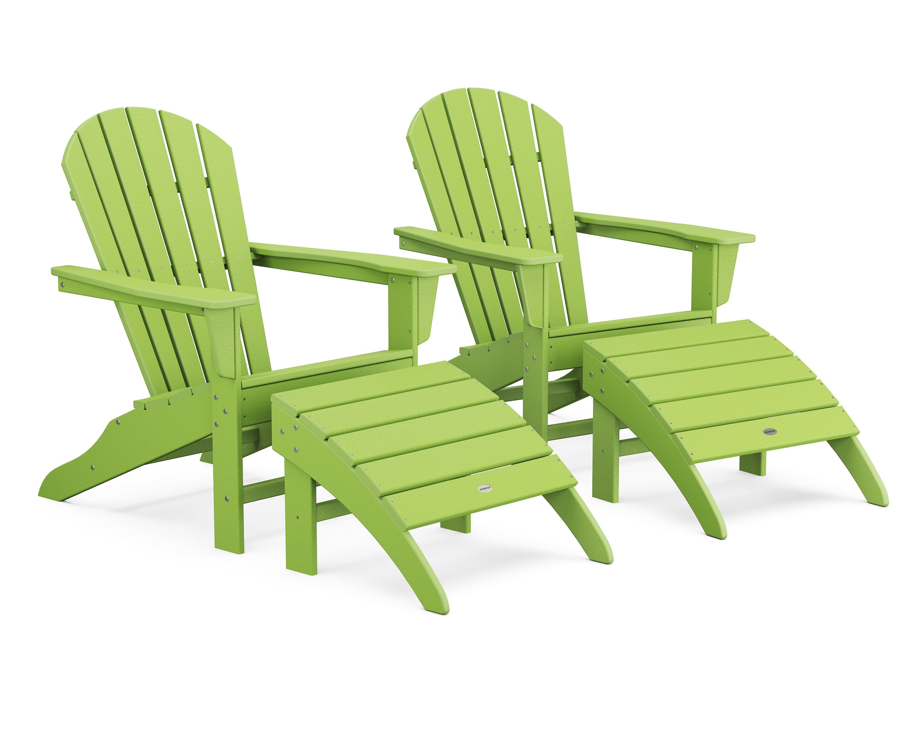 South Beach 4-Piece Adirondack Set 9