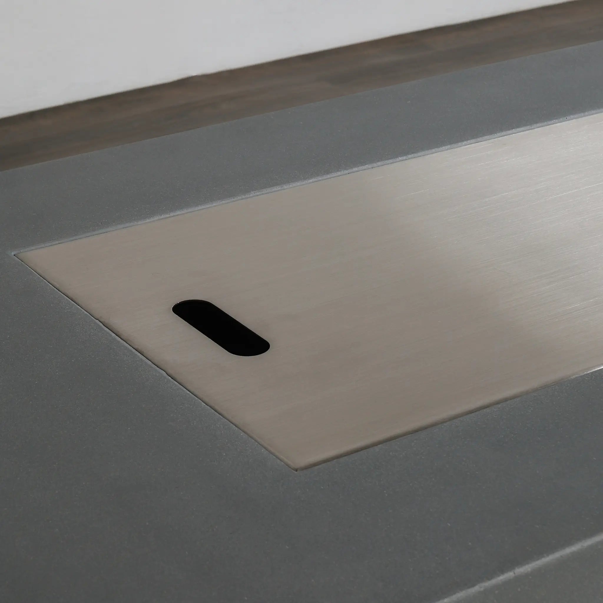 Beton Linear Stainless Steel Burner Cover