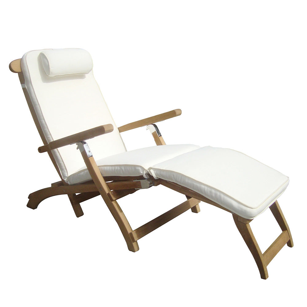 Royal Teak Steamer Folding Chaise Lounge