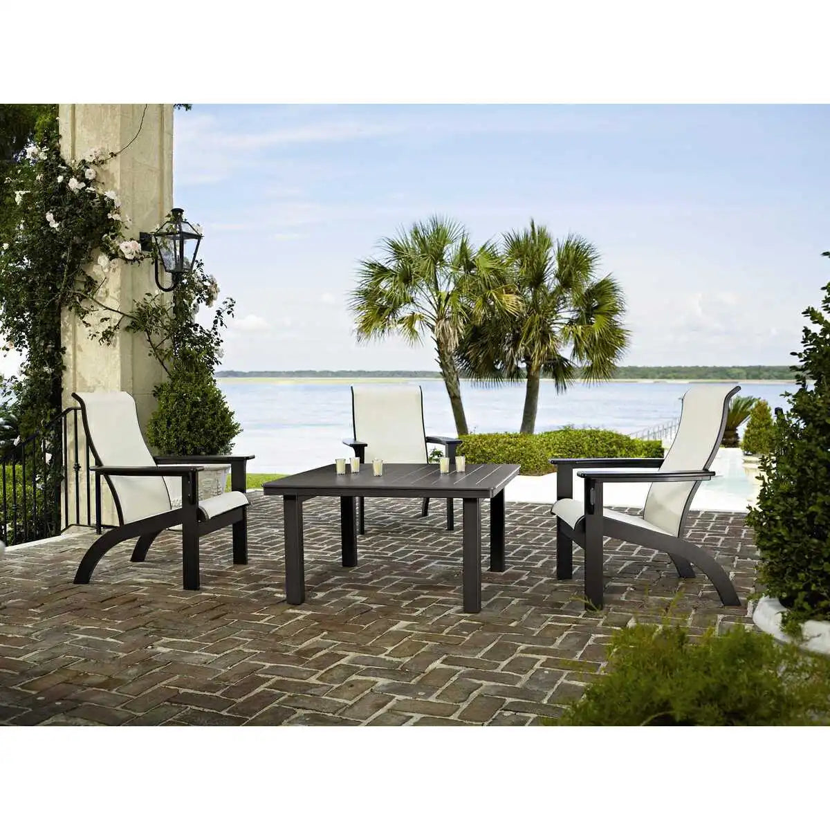 Telescope Casual Adirondack MGP Sling Chat Arm Chair-8