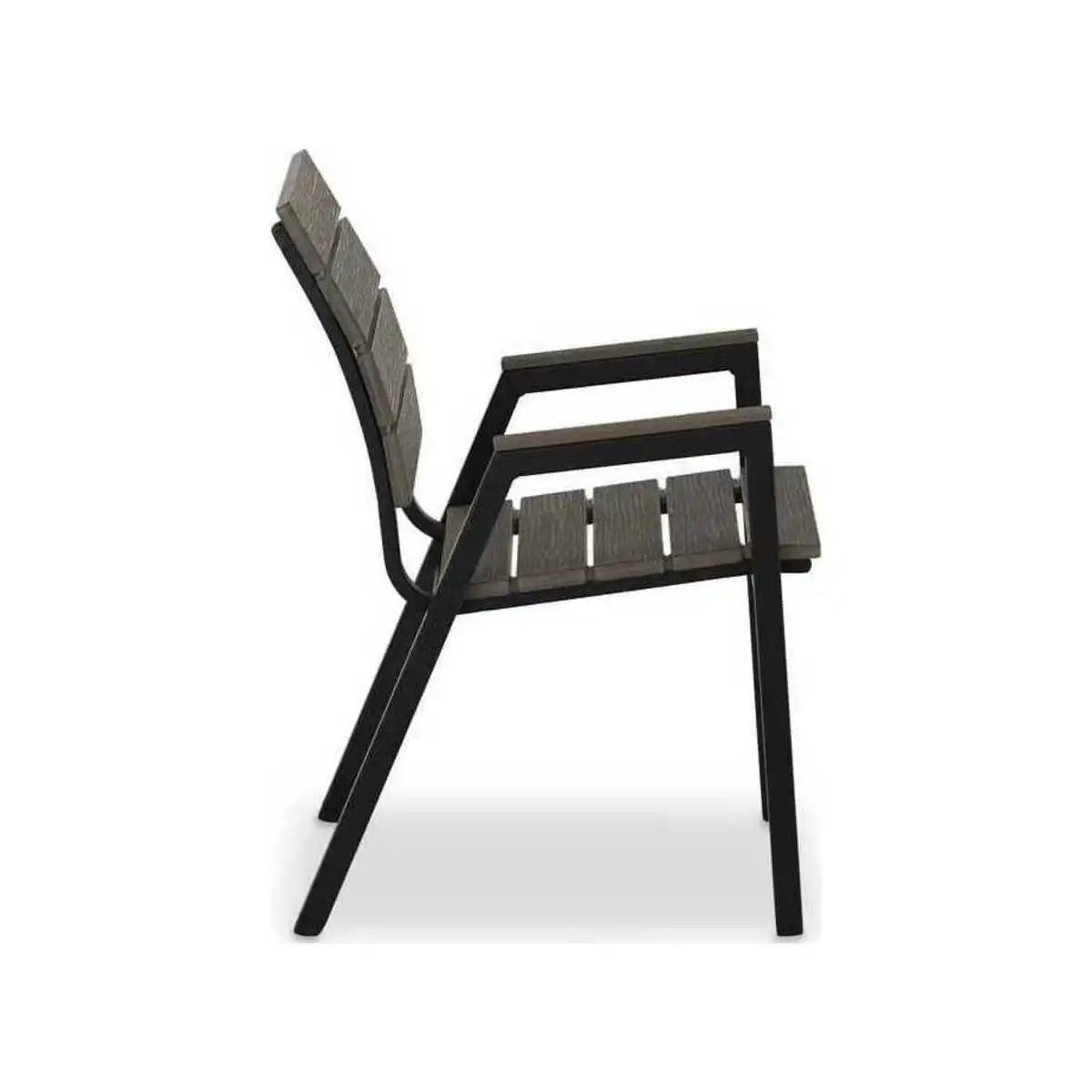 Telescope Casual Bazza MGP/Aluminum Stacking Bistro Chair (Set of 2)-3