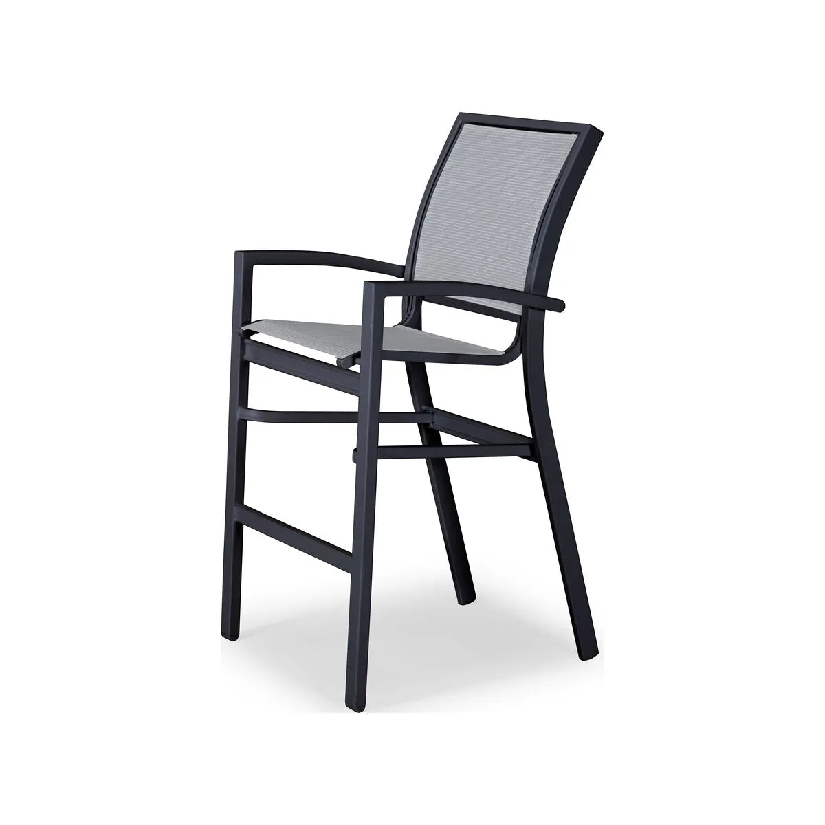 Telescope Casual Kendall Sling Stacking Bar Height Arm Chair-4