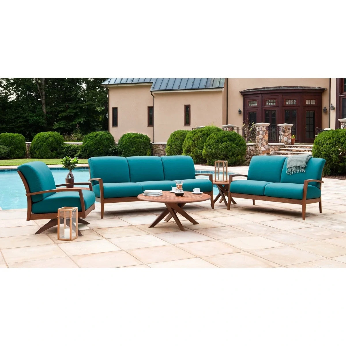 Topaz 41" Round Coffee Table