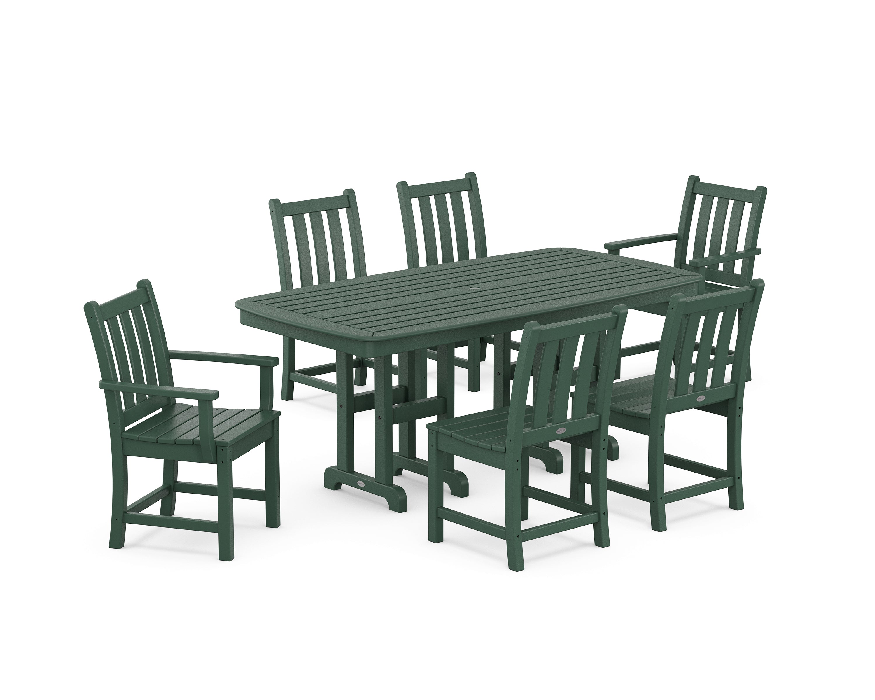 Traditional Garden 7-Piece Dining Set 2
