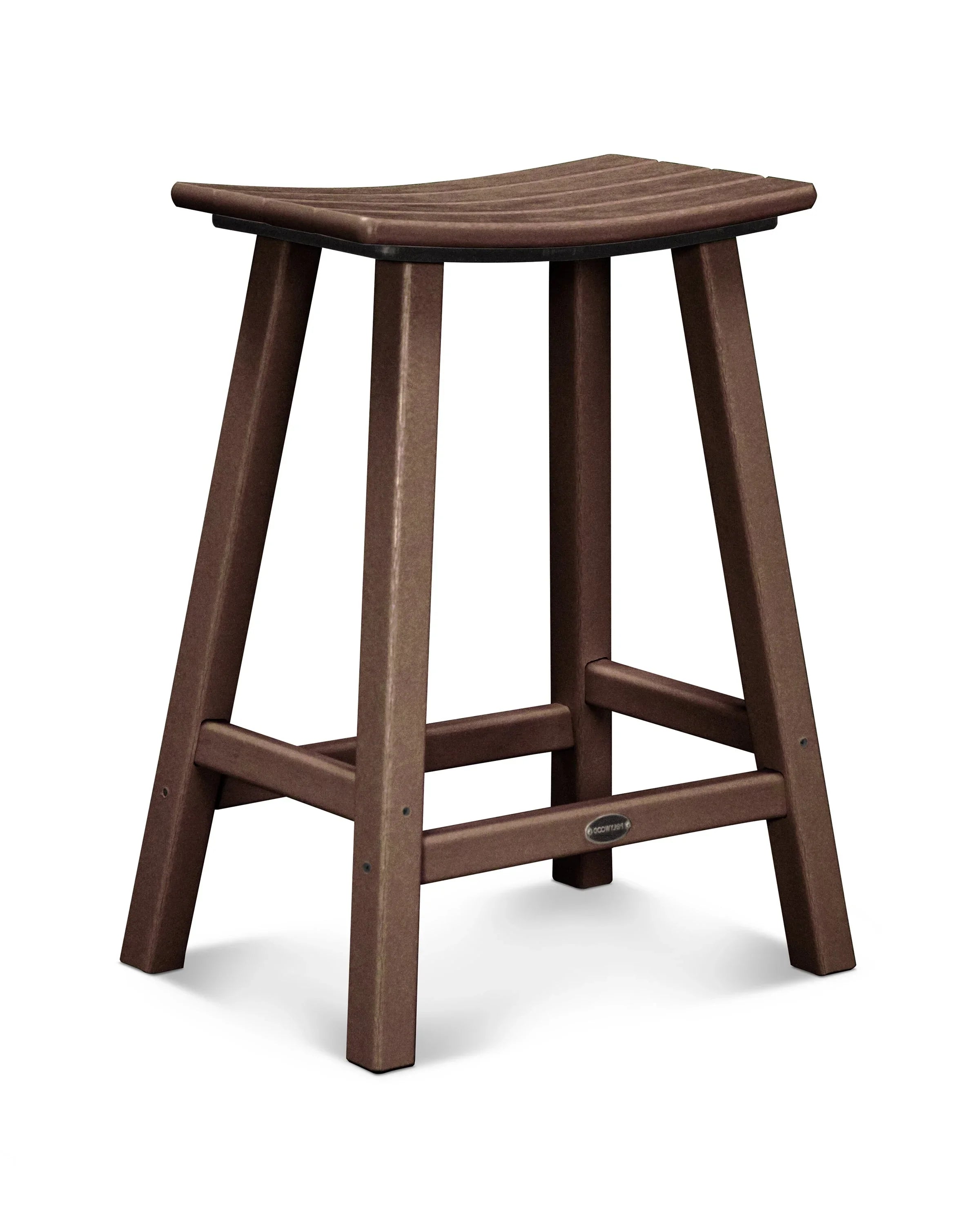 Traditional Saddle Counter Stool 3