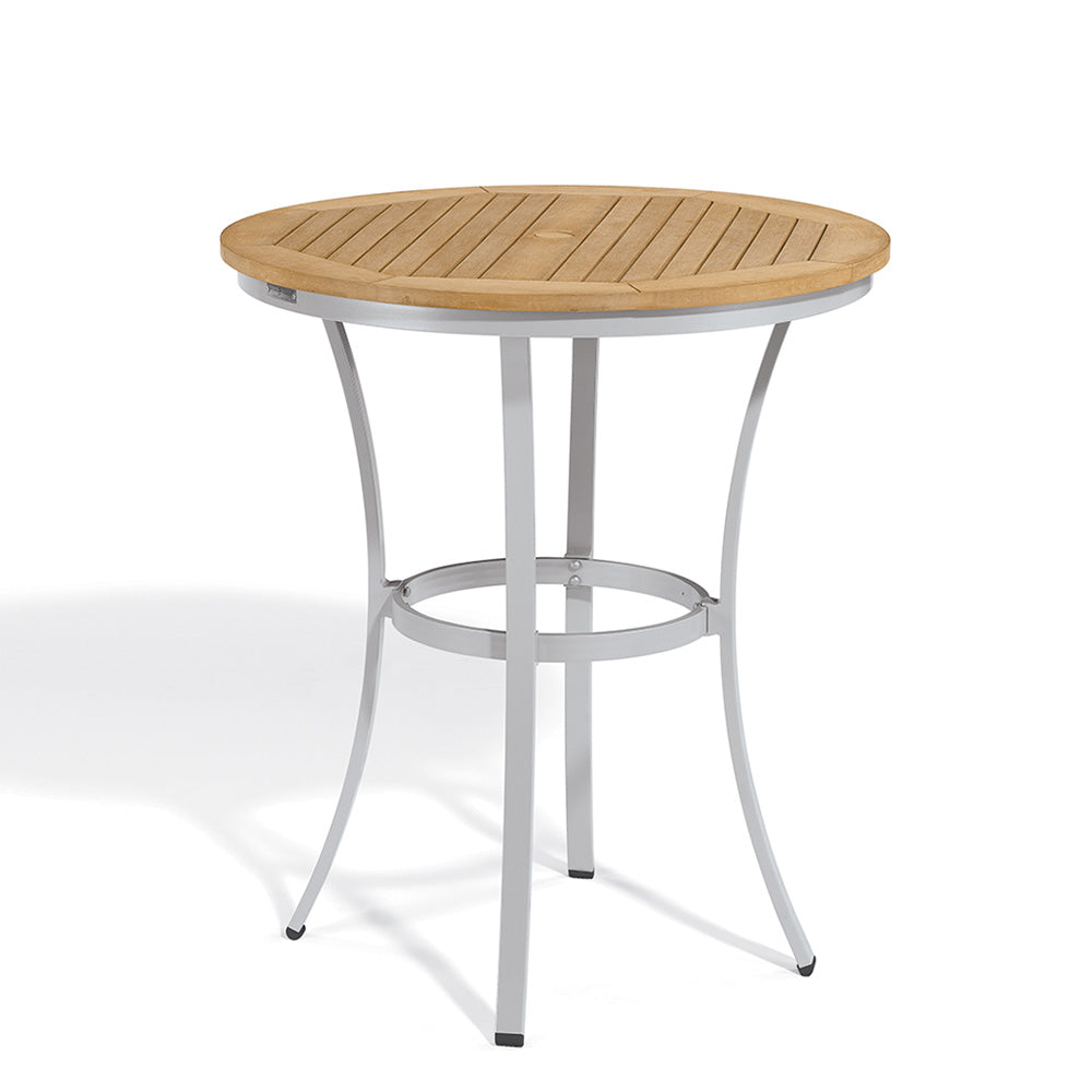 Travira 36" Round Cafe Bar Table TV36FBR by Oxford Garden