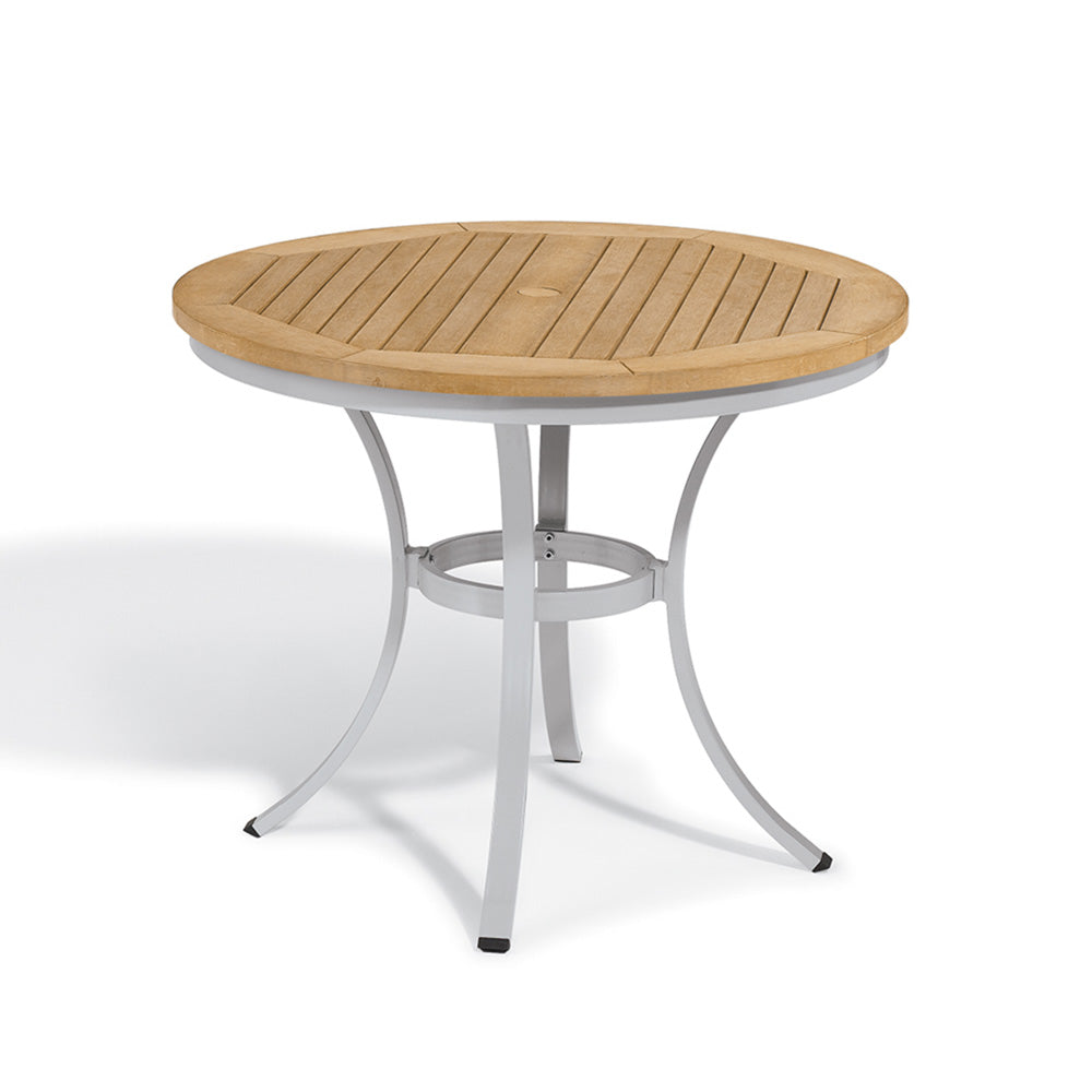 Travira 36" Round Cafe Bistro Table TV36FTA by Oxford Garden