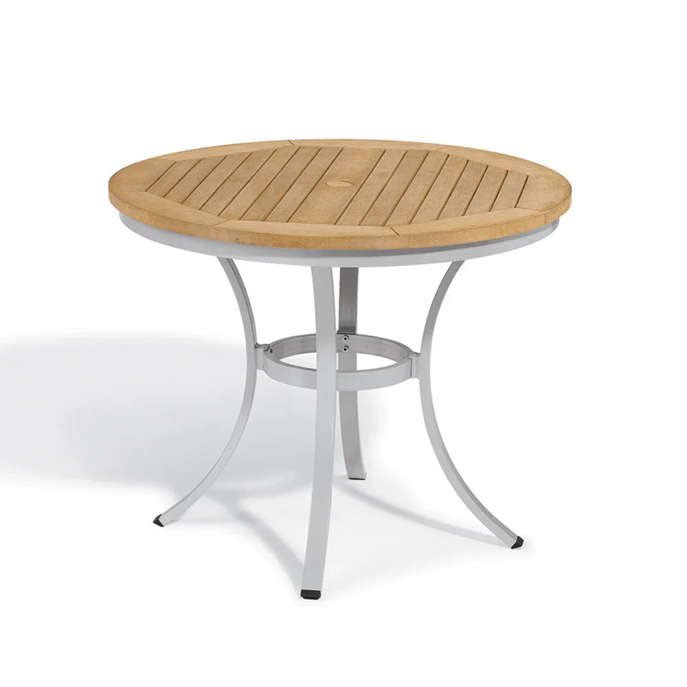 Travira 36" Round Cafe Bistro Table TV36FTA by Oxford Garden