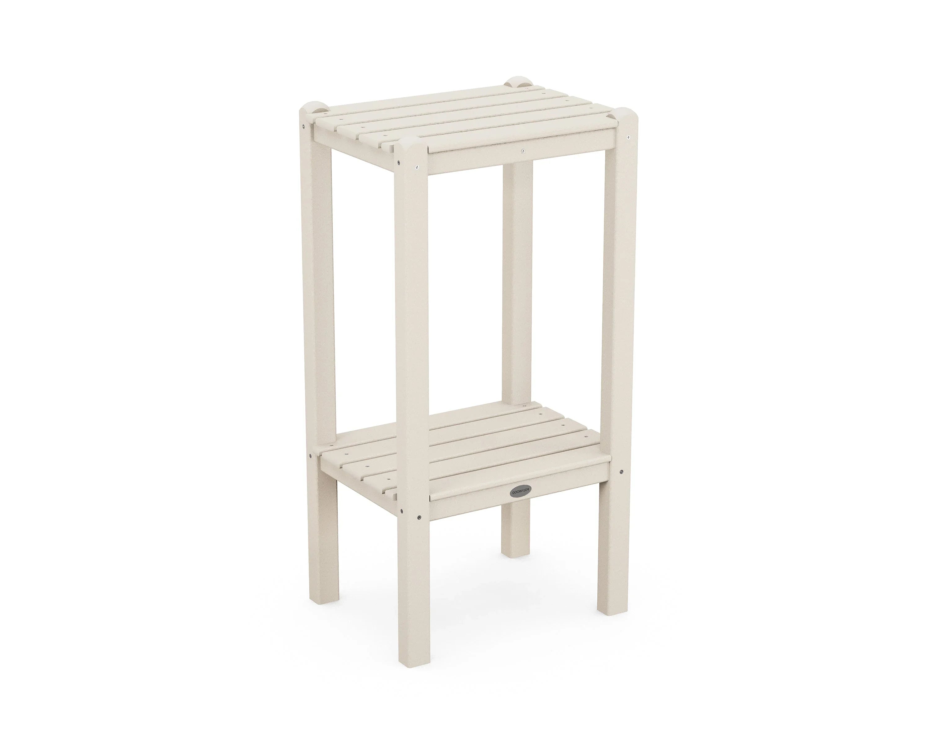 Two Shelf Bar Side Table 5