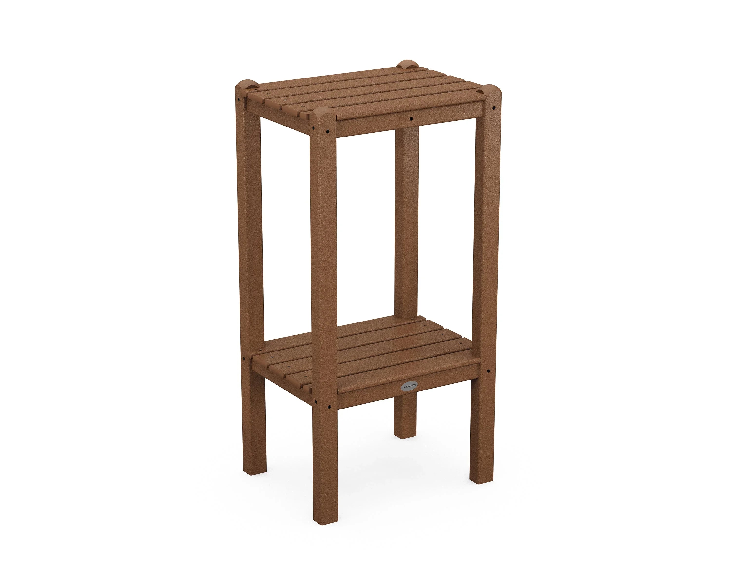 Two Shelf Bar Side Table 4