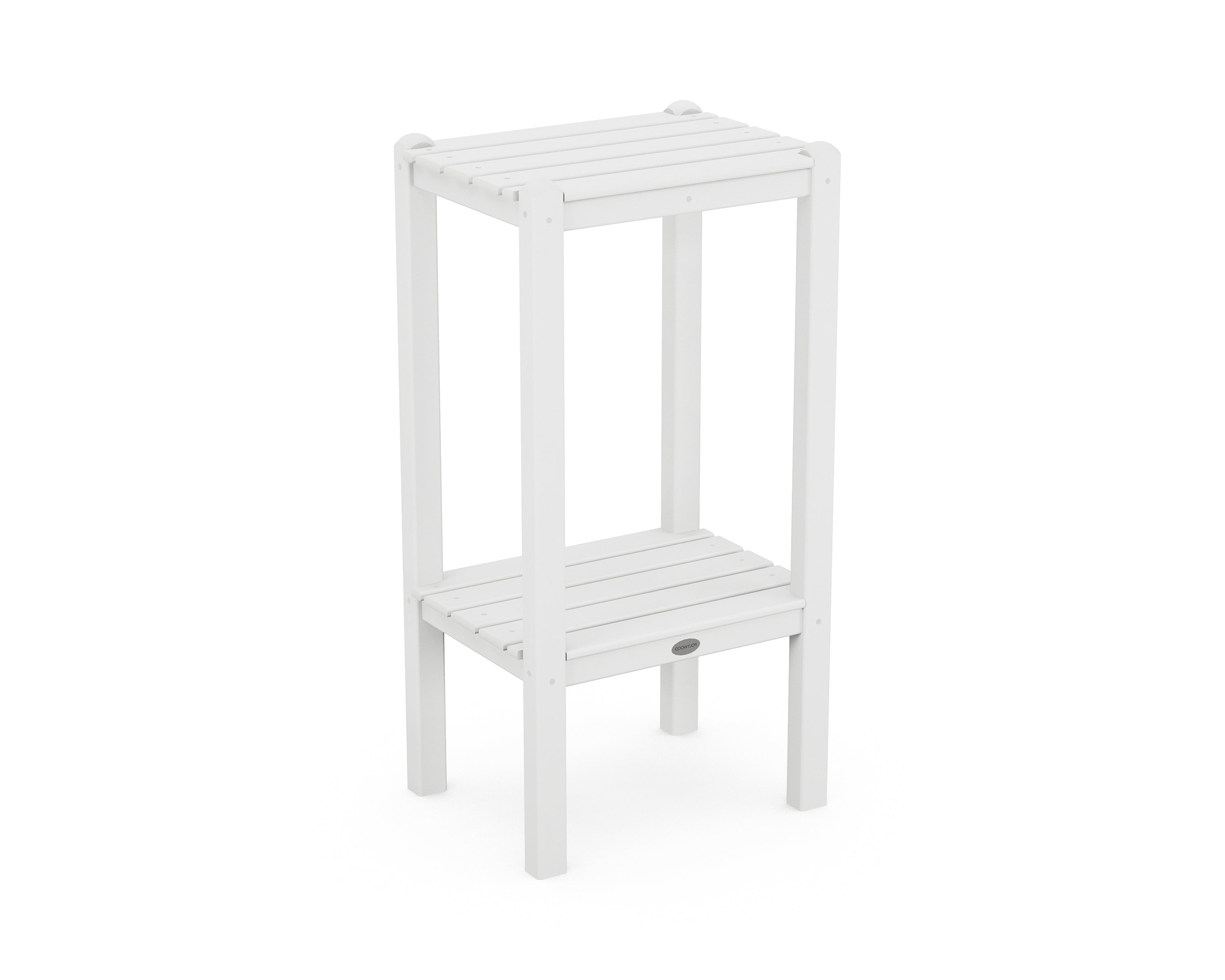 Two Shelf Bar Side Table 6