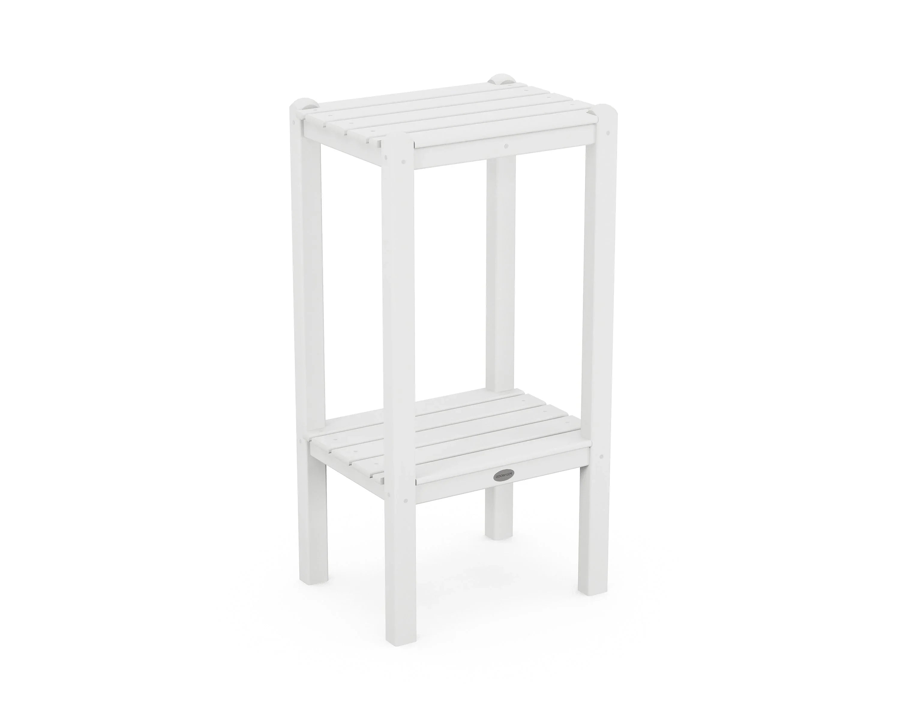 Two Shelf Bar Side Table 6