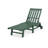 Vineyard Chaise with Wheels