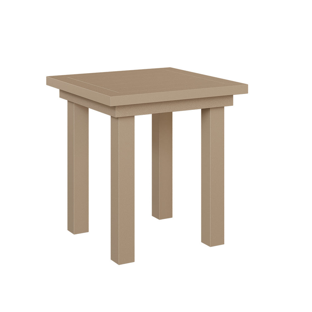 Vida 18" Square Dining Height End Table