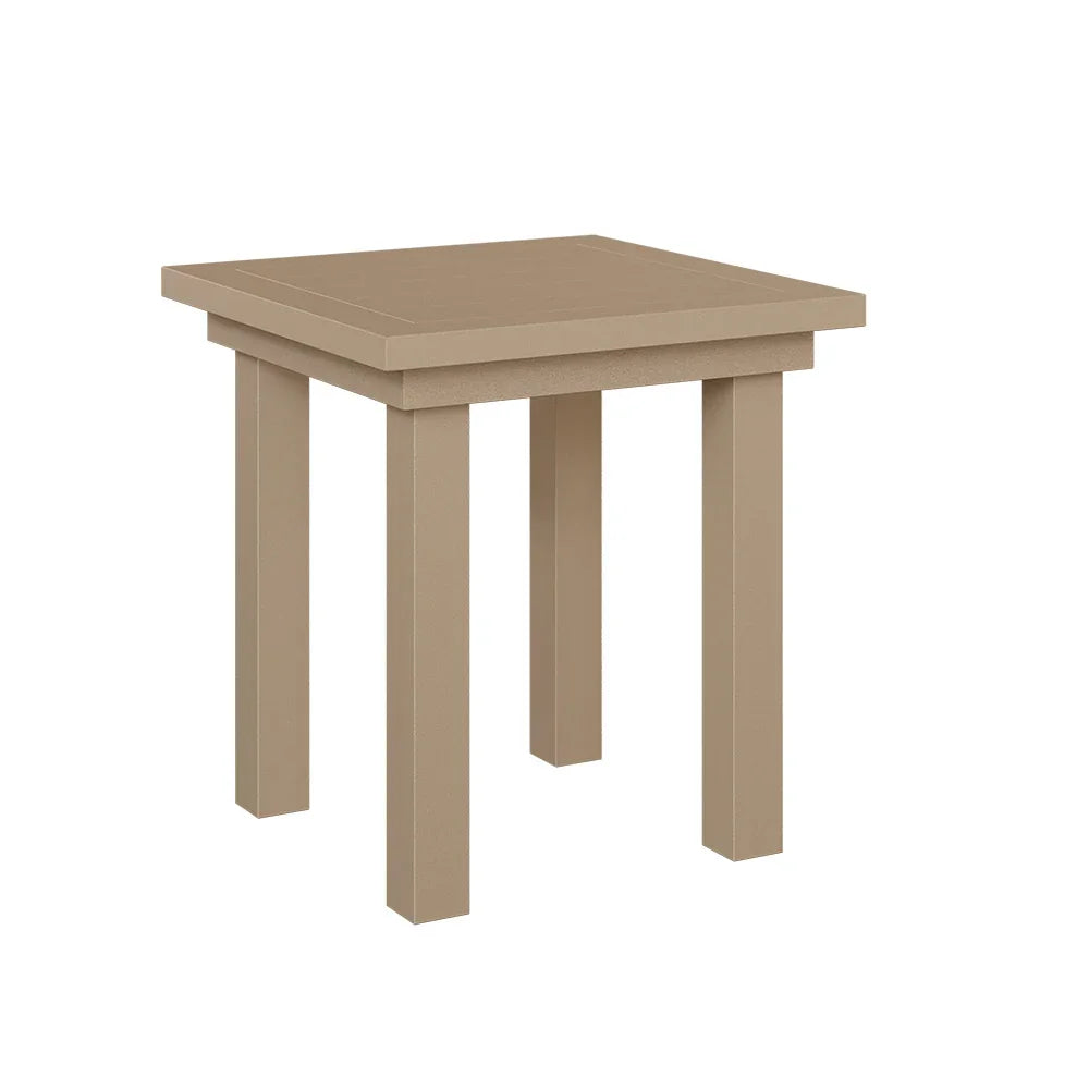 Vida 18" Square Dining Height End Table